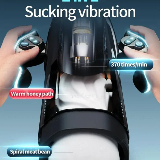 ANNRANIC High-end Stroker 10 Sucking Thrusting 5 Speeds Heating Masturbator